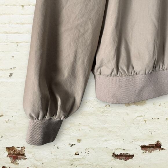 Members Only tan bomber jacket size large - Picture 7 of 10